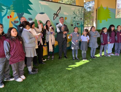 Inauguración patios Escuela Padre Pedro Campos Menchaca